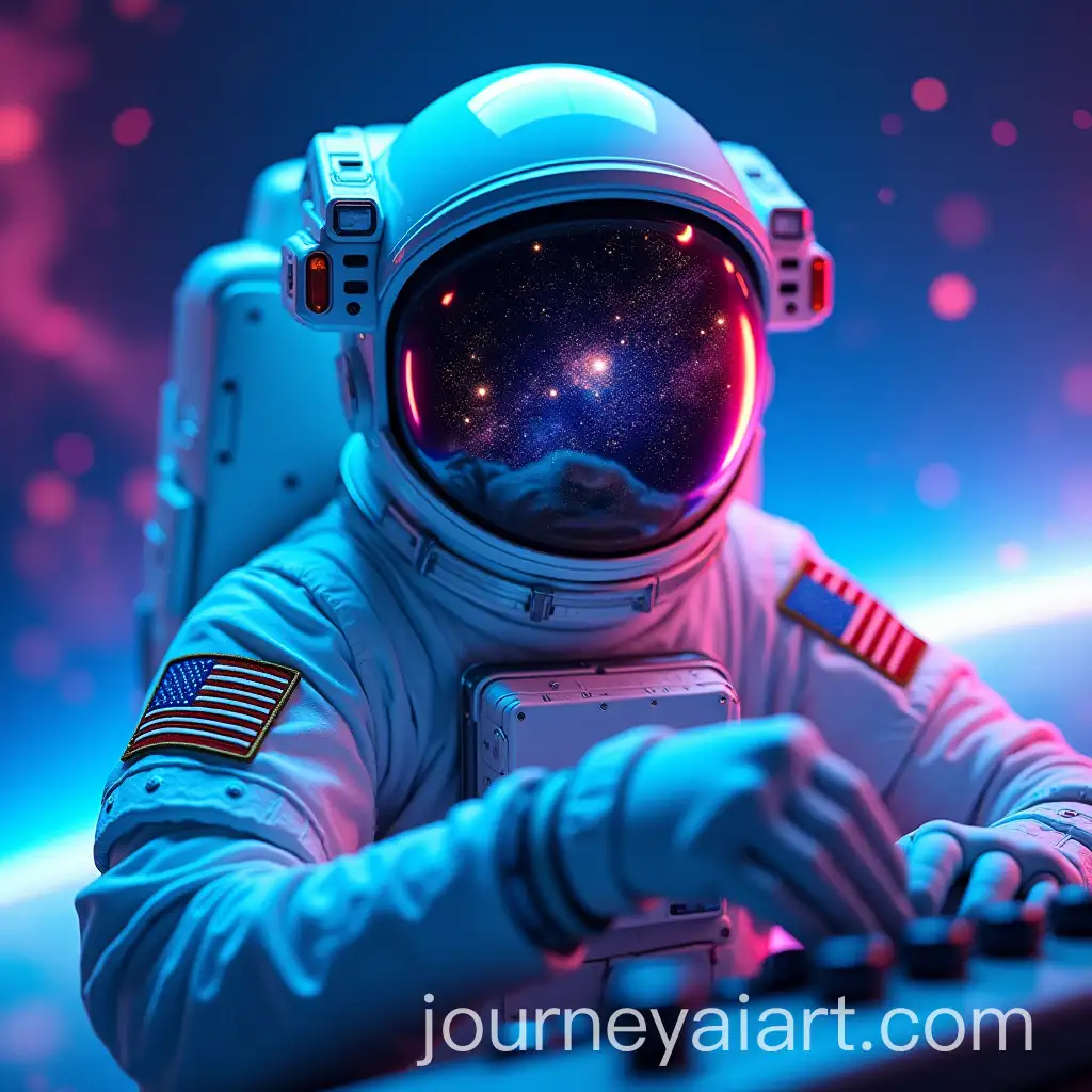 Astronaut-Exploring-a-NeonLit-Futuristic-Space-Environment