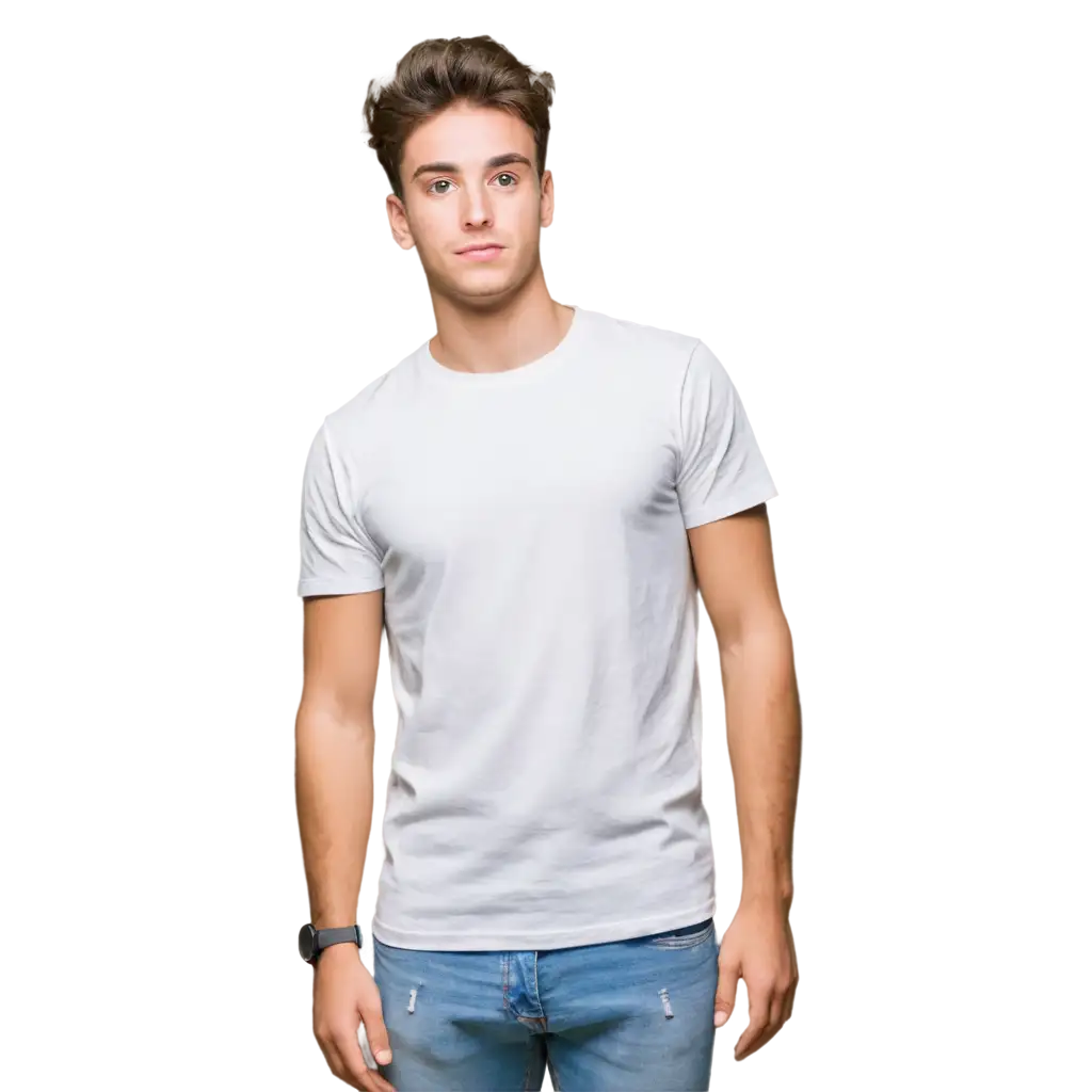 HighQuality-PNG-Mockup-of-a-White-Mens-Round-Neck-TShirt-for-Design-Projects