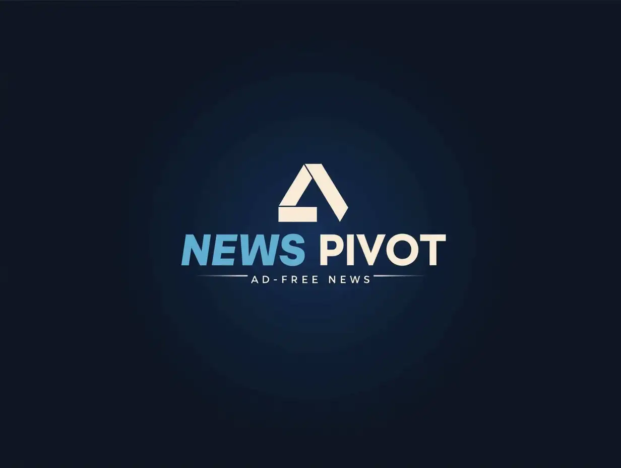 Innovative-Logo-Design-for-NEWS-PIVOT-with-AdFree-News-Slogan