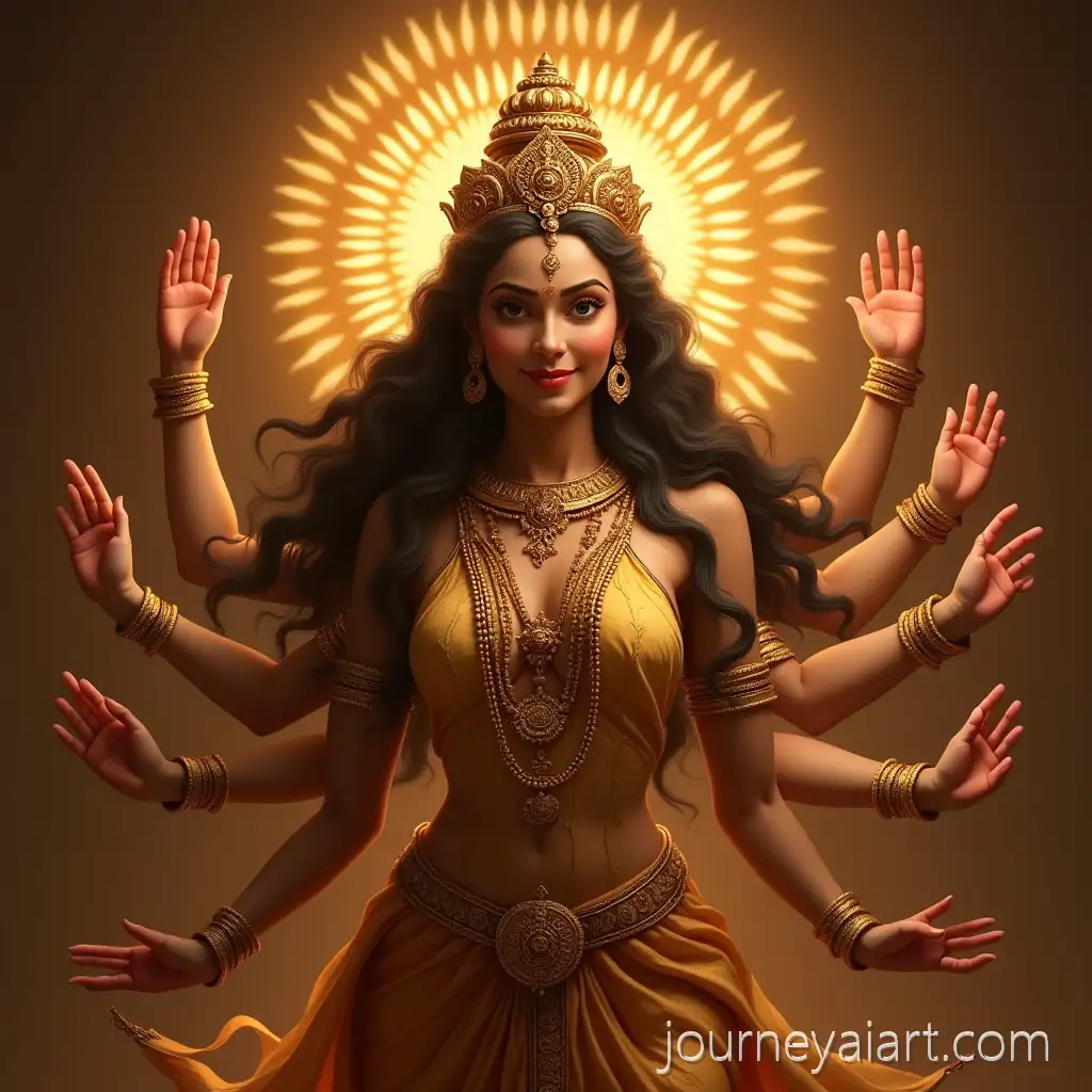 SerGoddess-Durga-Serene-Portraitene-Goddess-Durga-with-Peaceful-Smile-and-Illuminating-Aura