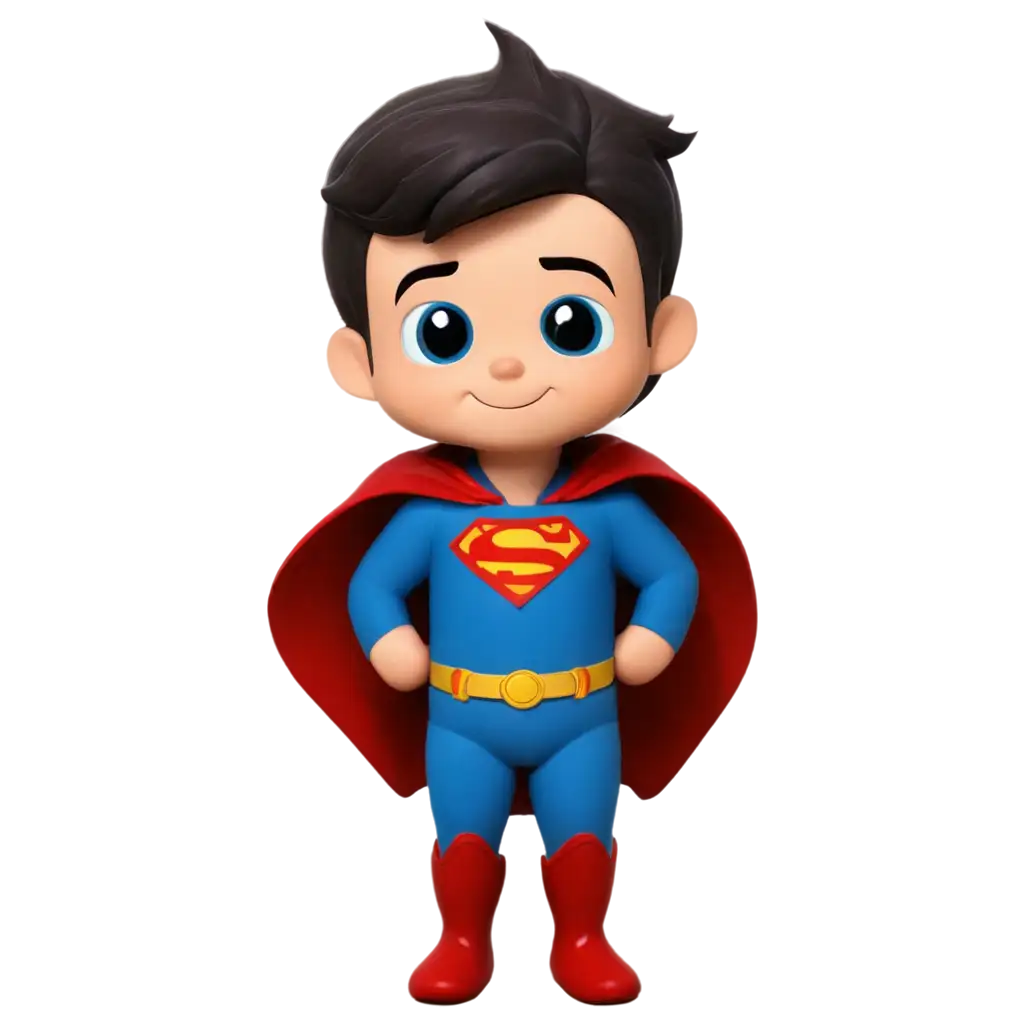 Cute-Superman-PNG-Image-Adorable-Superhero-Illustration-for-Creative-Projects