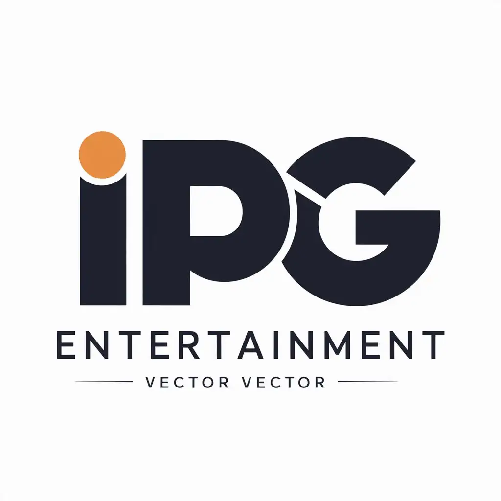 LOGO Design for IPG Group Logo for Entertainment Industry with Moderate Style and Clear Background