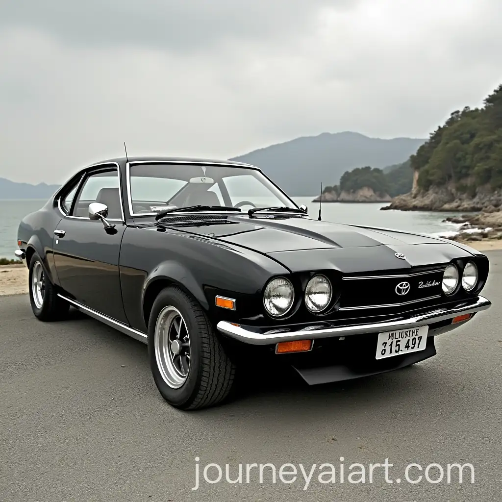 1974-Toyota-Celica-Black-Coupe-Fastback-Classic-Car