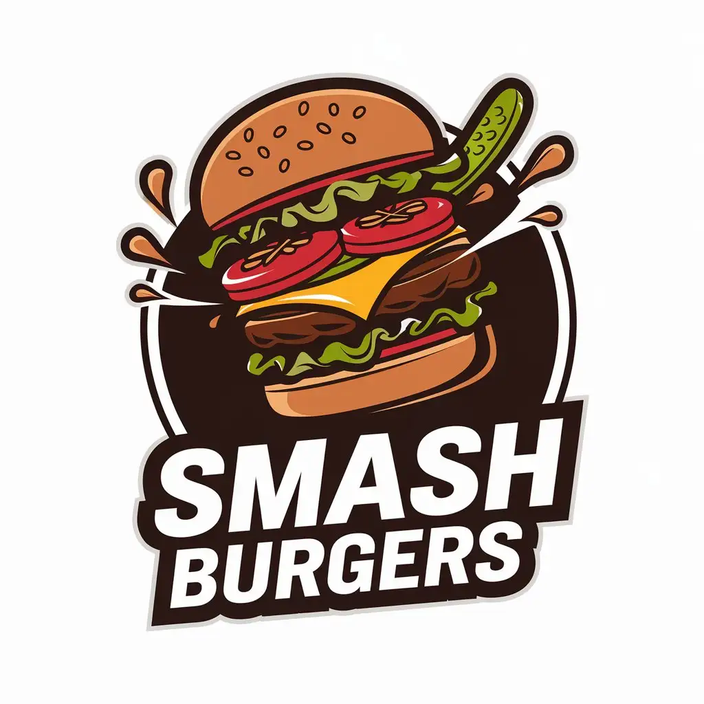 LOGO-Design-for-Smash-Burgers-Modern-Burger-Icon-for-Restaurant-Branding