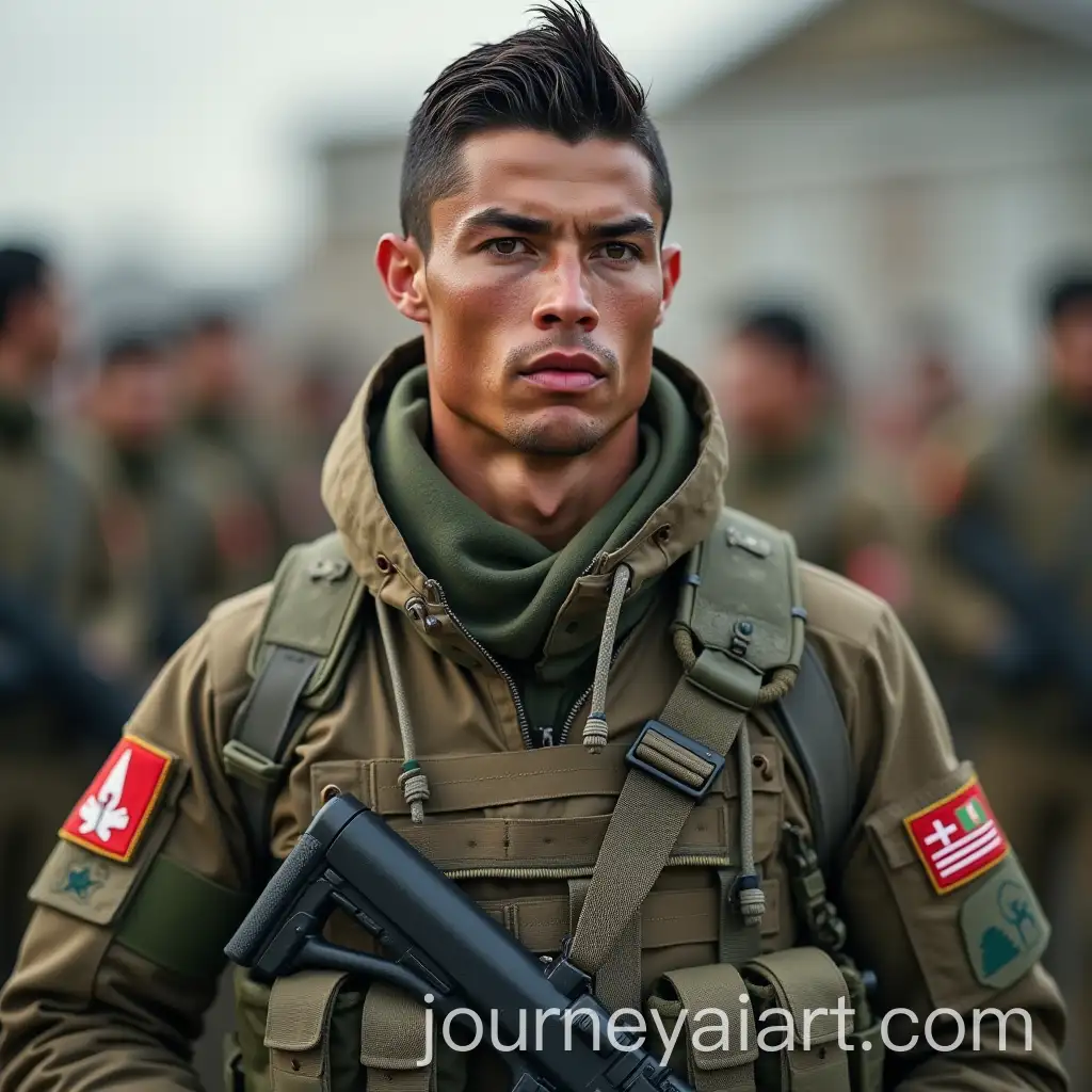 Cristiano-Ronaldo-Soldier-Portrait-in-11-Aspect-Ratio