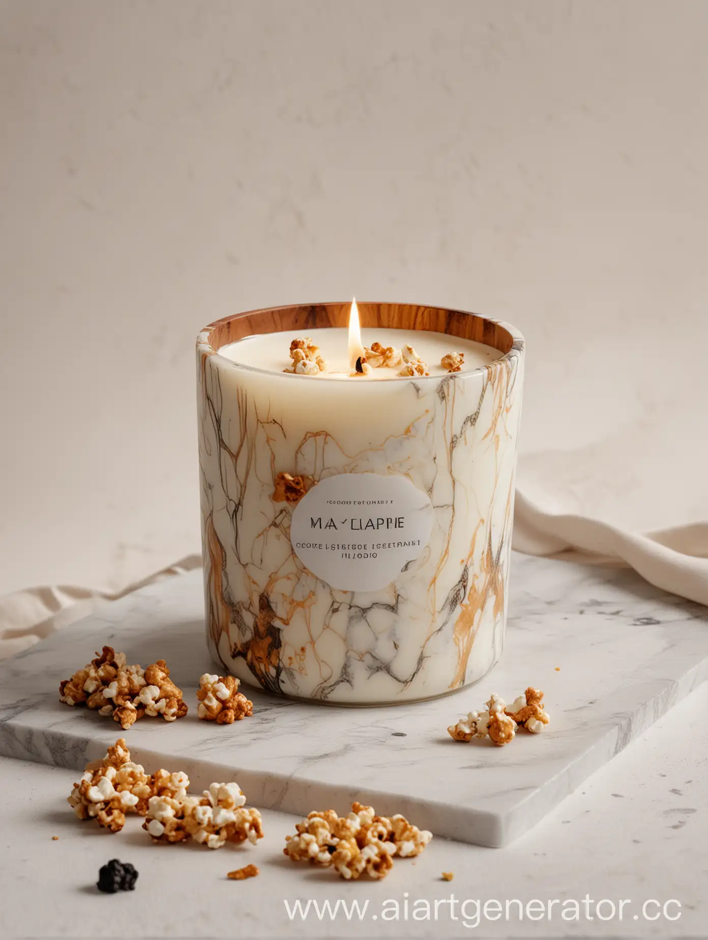 120ml-Wooden-Wick-Soy-Candle-in-Marble-Style-with-Ocher-and-Black-Tones