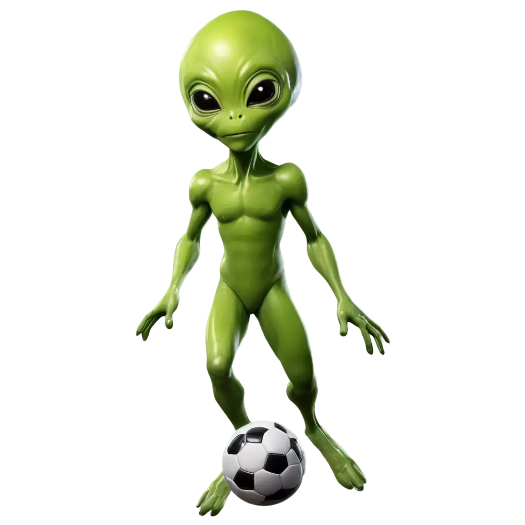 Alien-Playing-Soccer-in-Space-PNG-HighQuality-Image-for-Creative-Projects