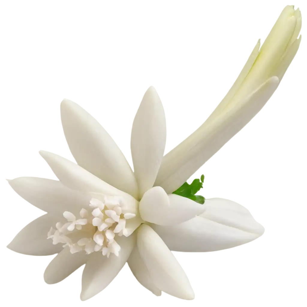 Tuberose-in-Milk-and-Cream-PNG-A-Perfect-Blend-of-Elegance-and-Freshness-in-HighQuality-Image-Format