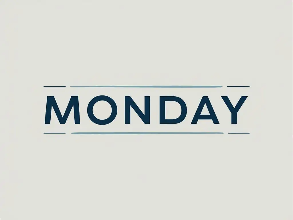 Minimalist-Monday-Text-Background