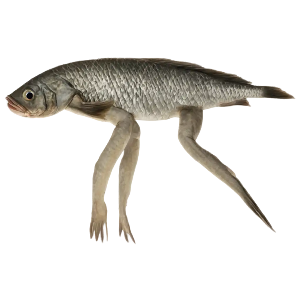 Fish-with-Legs-PNG-Image-Creative-and-HighQuality-Digital-Artwork-for-Versatile-Applications