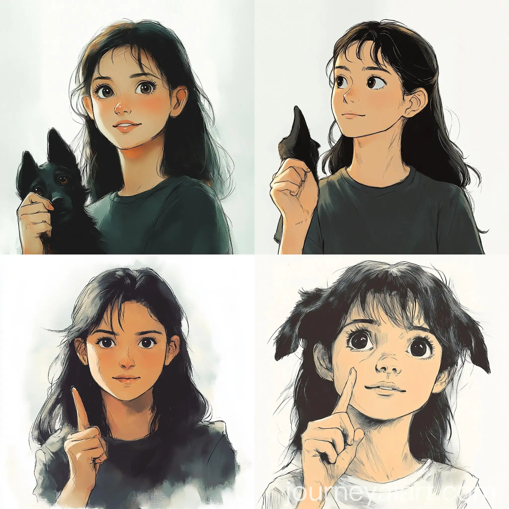 Illustration-of-a-Reactive-Dog-with-Intense-Dark-Tones