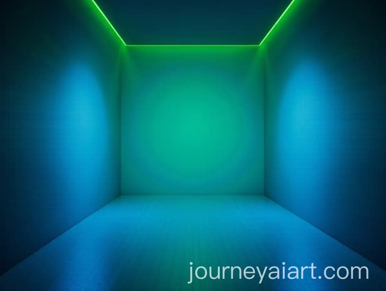 Abstract-BlueGreen-Gradient-Studio-Room-with-Neon-Lights