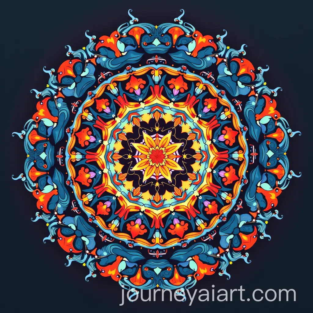 Mandala-Book-with-Space-Images