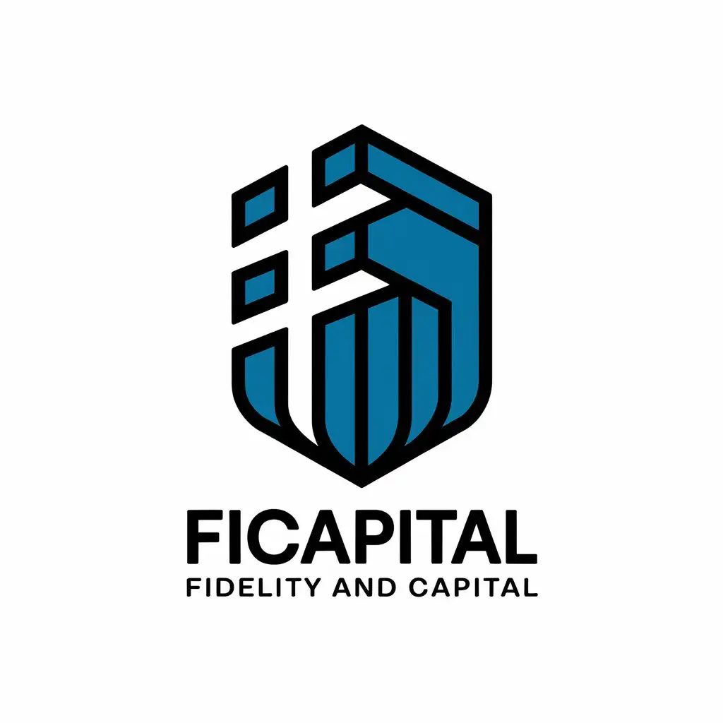 LOGO Design for FICapital Fidelity and Capital Symbol for Finance Industry