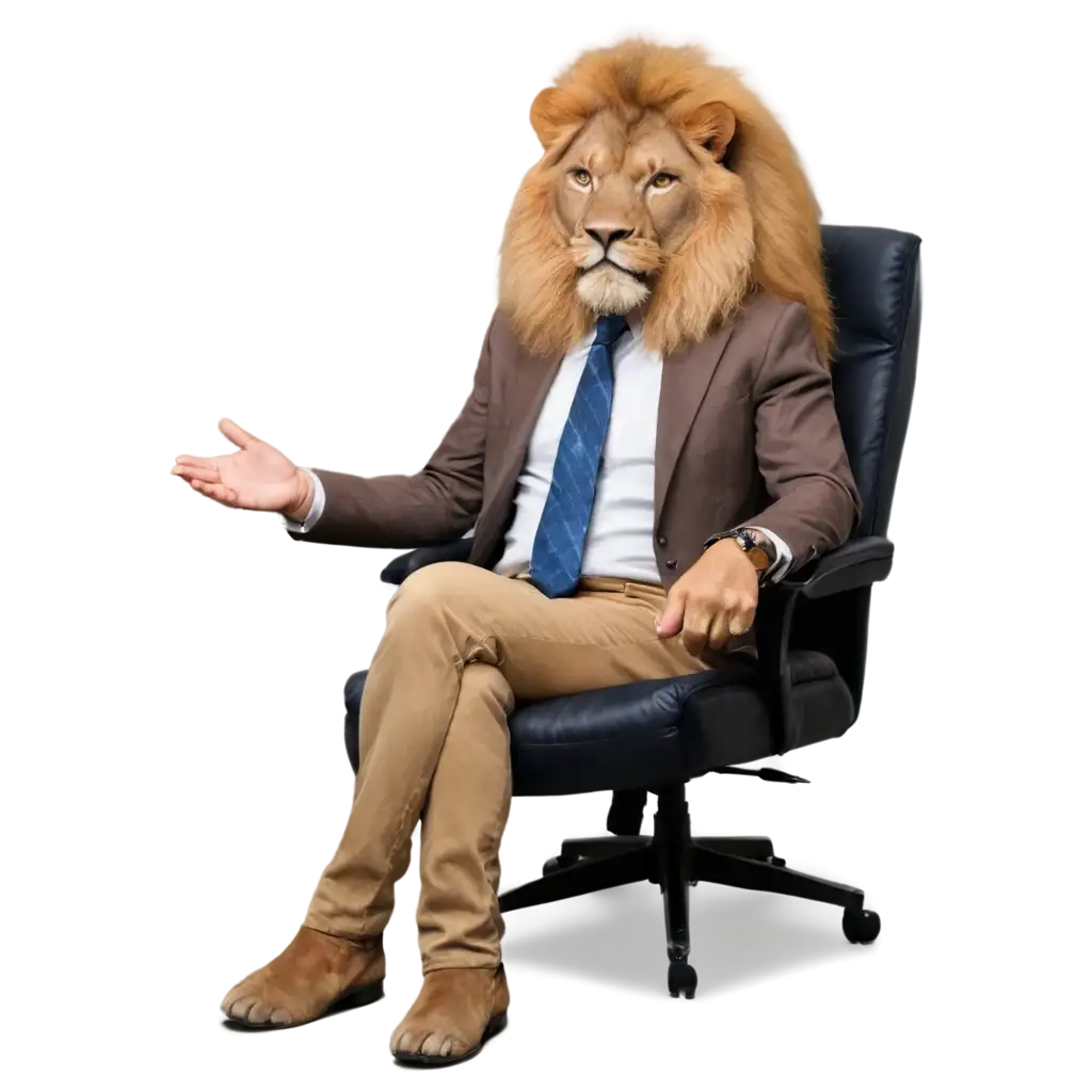 Lion-Like-a-Boss-Sitting-in-Office-Chair-HighQuality-PNG-Image-for-Creative-Projects