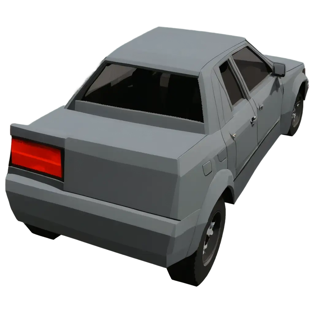 Low-Poly-Demonic-Car-PNG-A-Nostalgic-Tribute-to-2000s-Gaming