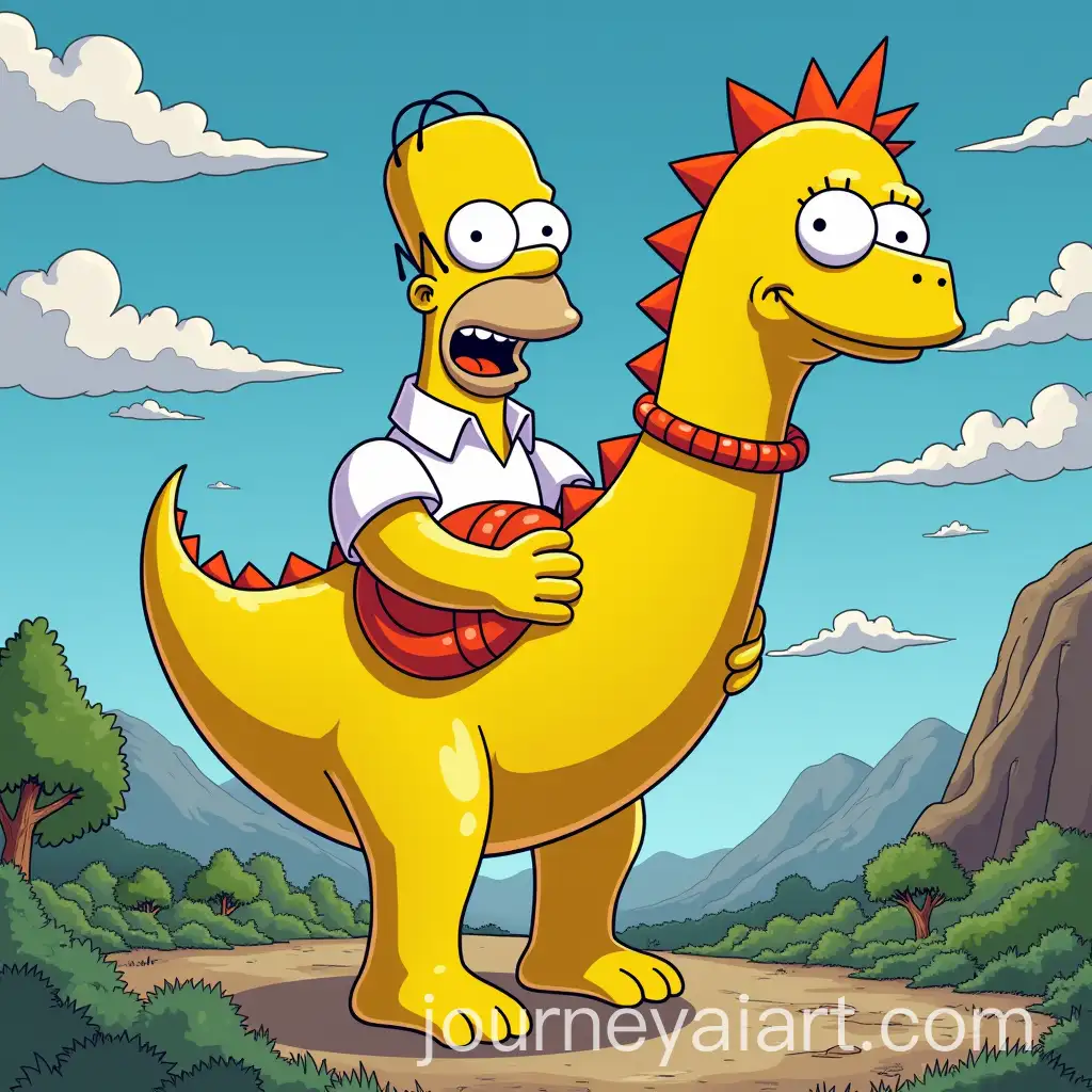 Jumbodrillo-YouAI-Image-Prompt-ExpansionTuber-Character-in-Simpsons-Style