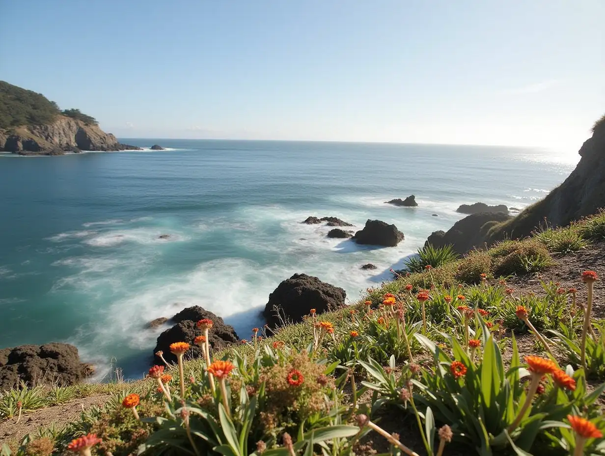 Diverse Beauty Graces the California Coast