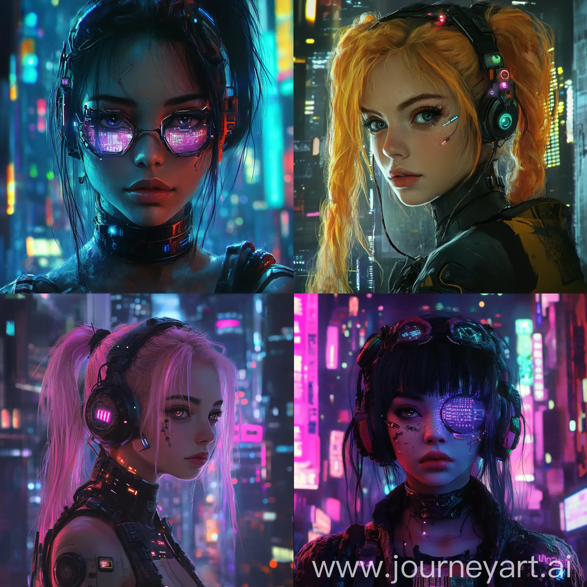 Cyberpunk-Girl-with-Futuristic-Goggles-and-Neon-Lights