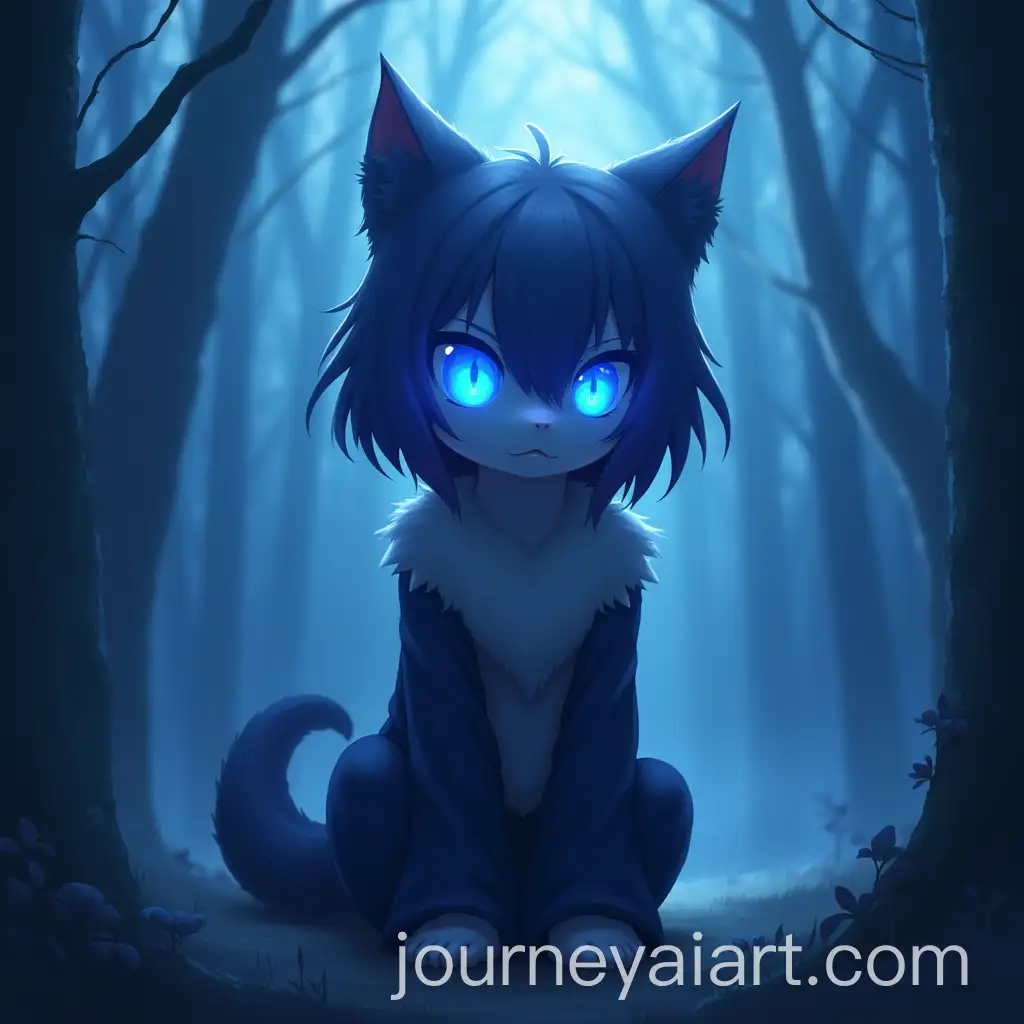 Mysterious-Anime-Character-with-Glowing-Blue-Eyes-in-an-Ethereal-Environment