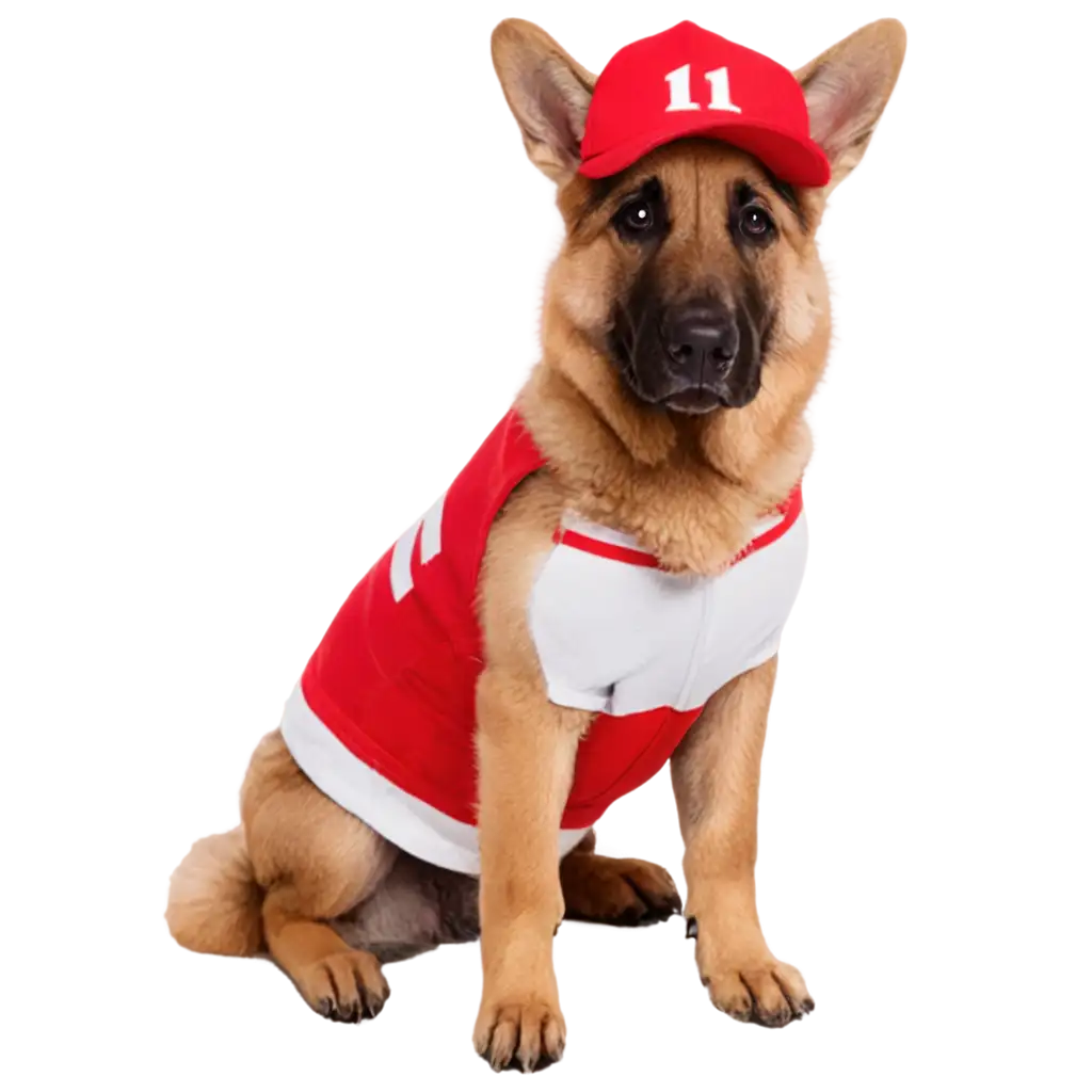 German-Shepherd-Dog-in-Red-Sport-Outfit-PNG-PNG-Image-Usage-Scenarios-Perfect-for-HighQuality-Visual-Designs