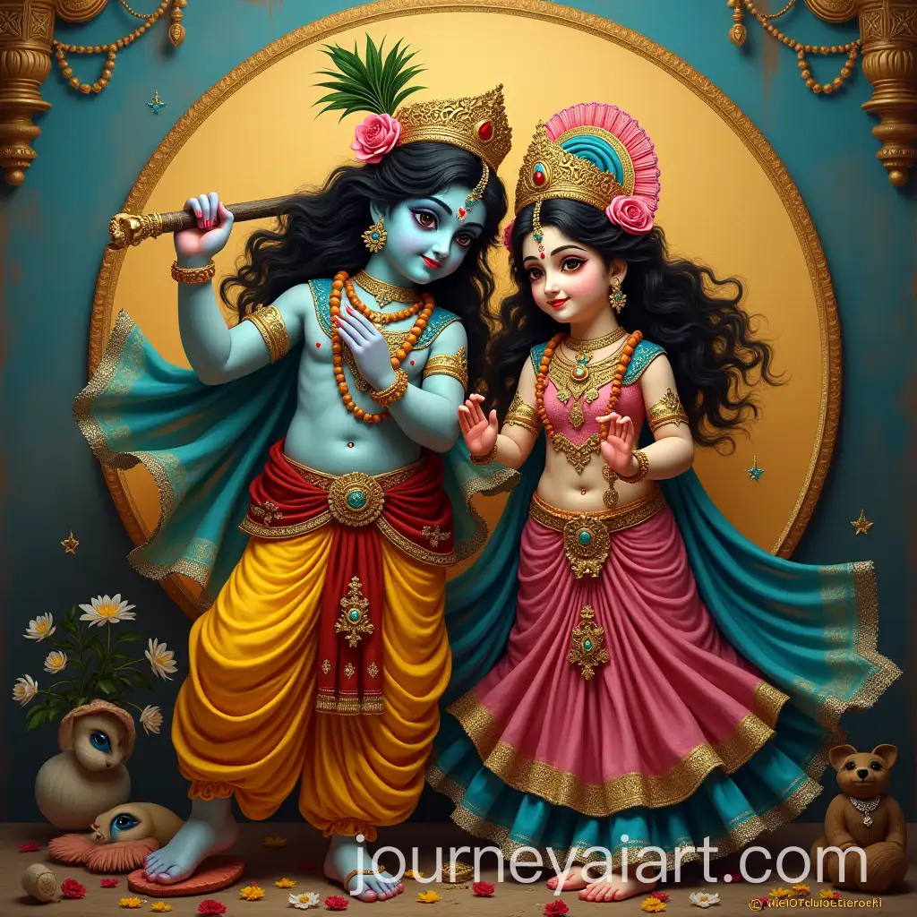 Radha-Krishna-in-Divine-Embrace-Traditional-Indian-Art-Style