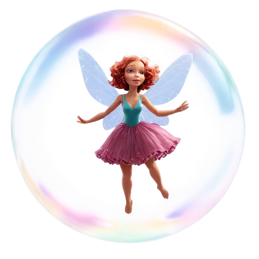 Faerie-in-a-Bubble-PNG-Image-Enchanting-Fantasy-Artwork-for-Digital-Projects