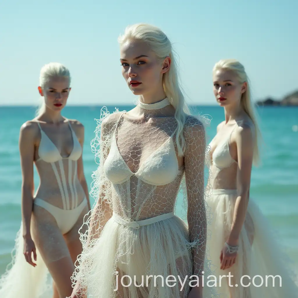 Fashion-Blockbusters-Promoting-Marine-Conservation-with-Albino-Models-Wearing-Upcycled-Fishing-Nets-and-Plastic-Bottles