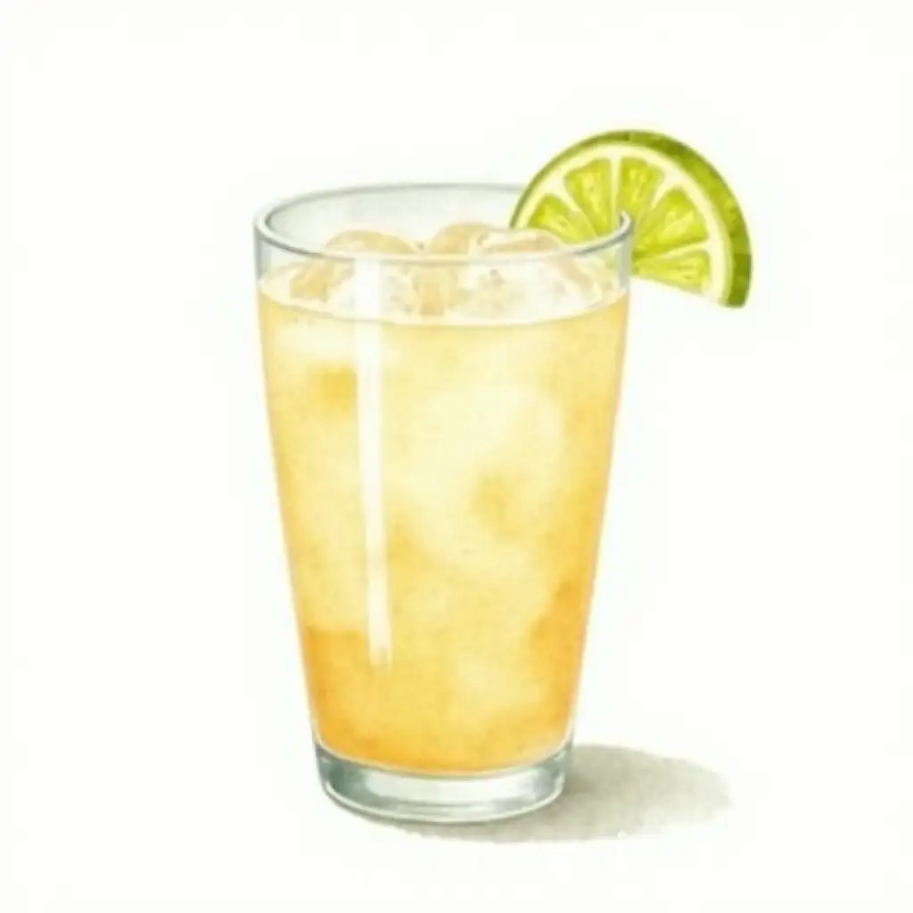 Watercolor-Painting-of-a-Refreshing-Margarita-in-a-Rocks-Glass