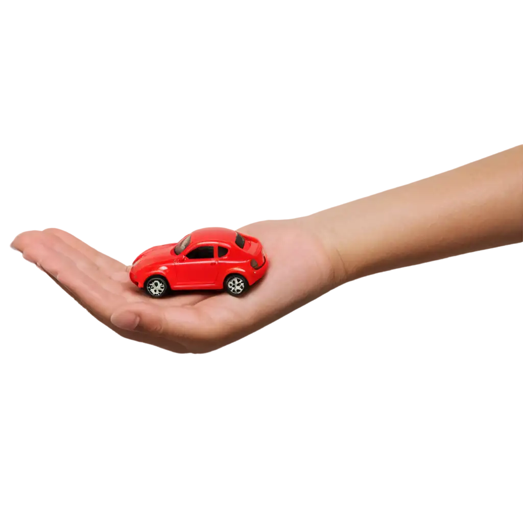 Childs-Hand-Holding-a-Small-Toy-Car-PNG-Image-for-Clear-HighQuality-Visuals