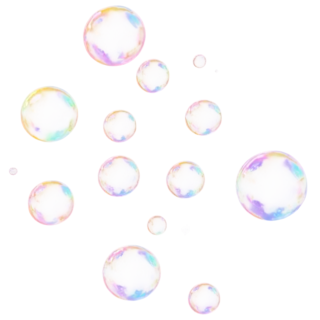 soap bubbles