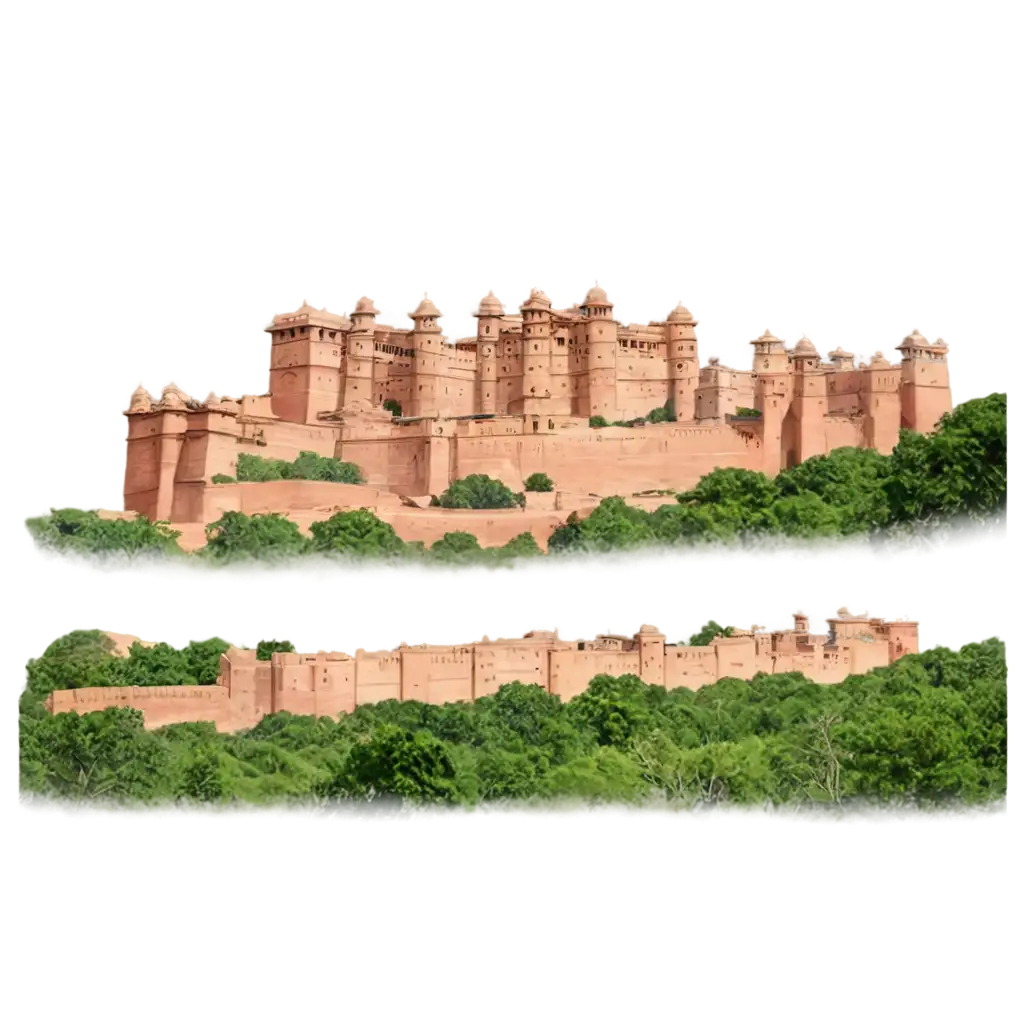 Stunning-Rajasthani-Architecture-Fort-PNG-for-HighQuality-Visuals