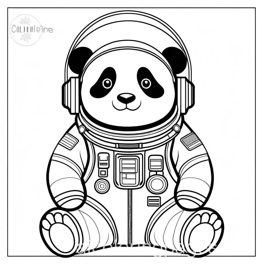 Space-Panda-Coloring-Page-Black-and-White-Line-Art-for-Kids