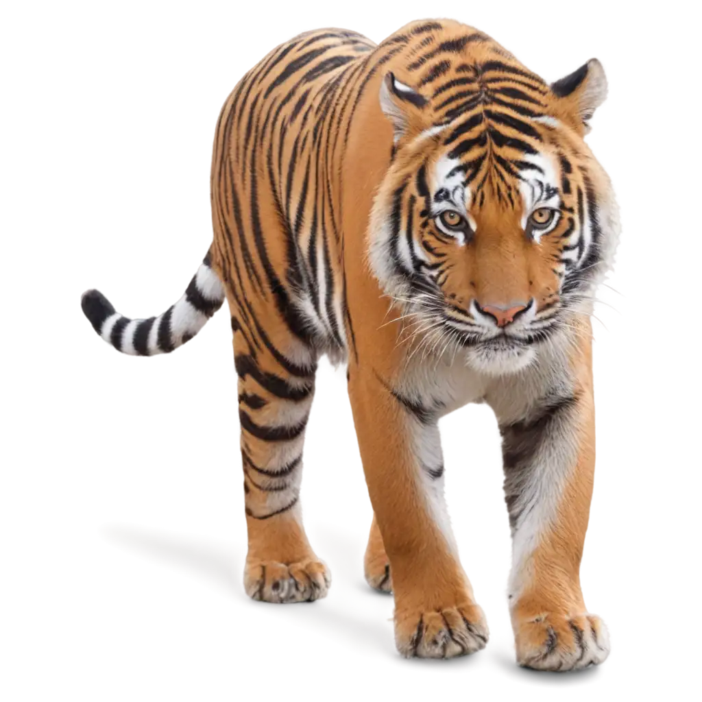 HighQuality-PNG-of-a-Tiger-Walking-Forward-Perfect-for-Graphic-Design-and-Digital-Art