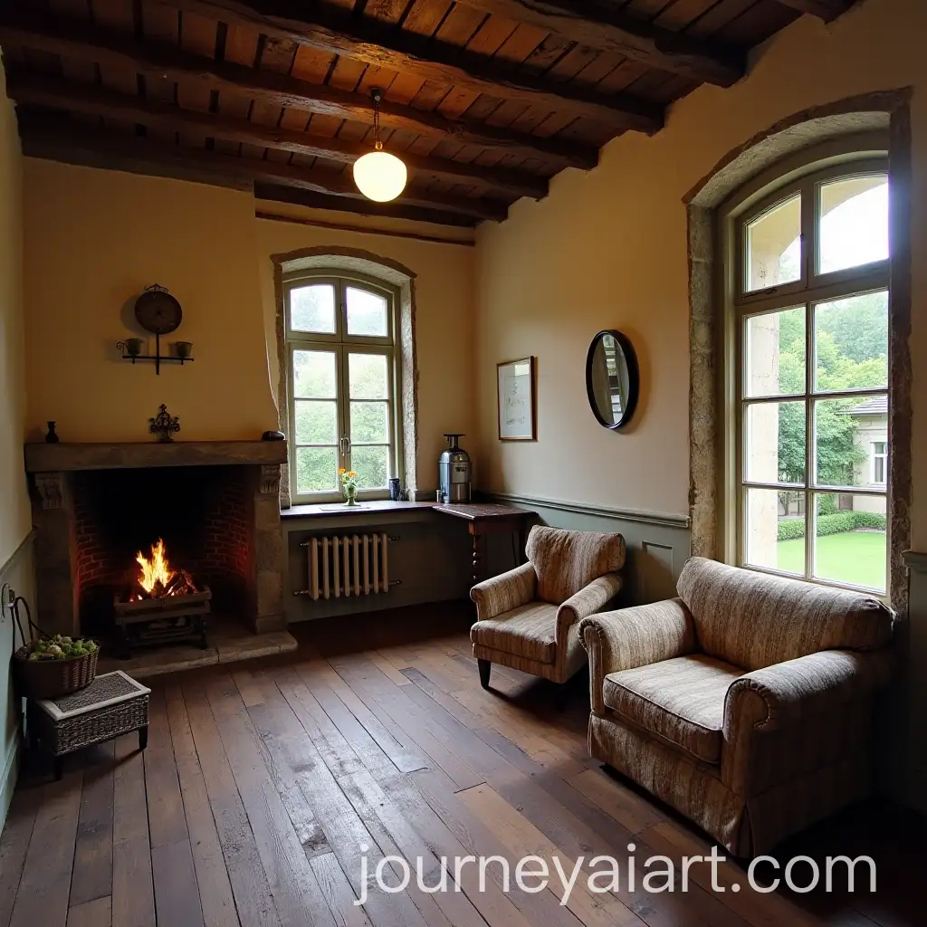 Cozy-Old-Room-with-Fireplace-and-Courtyard-View