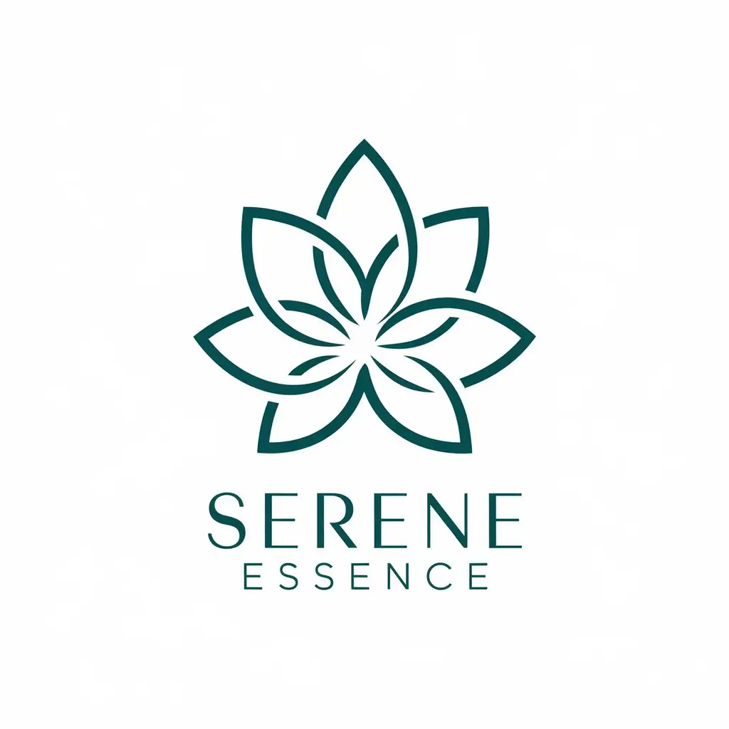 LOGO-Design-for-Serene-Essence-Elegant-Flower-Petal-Symbol-for-Beauty-Spa-Industry