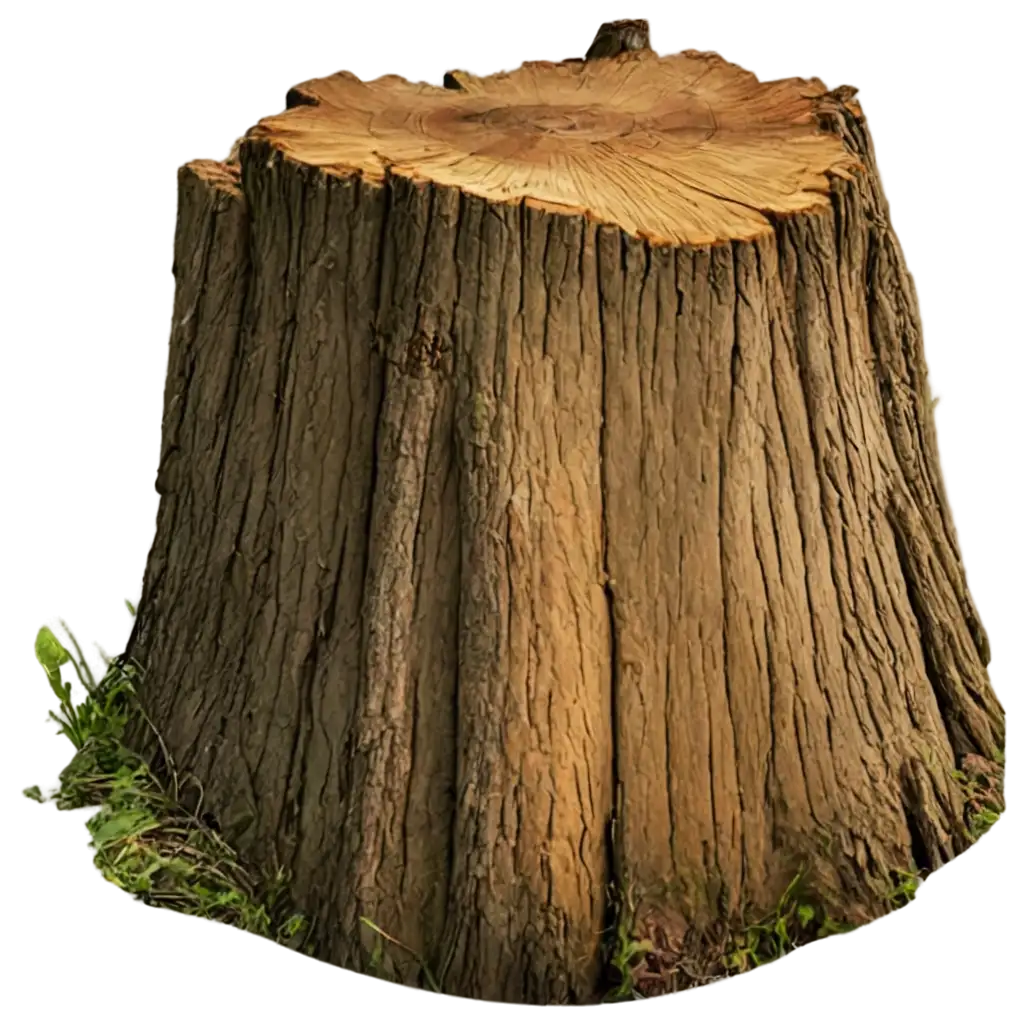 The-Stump-PNG-Image-HighQuality-Transparent-Tree-Stump-Illustration-for-Creative-Projects