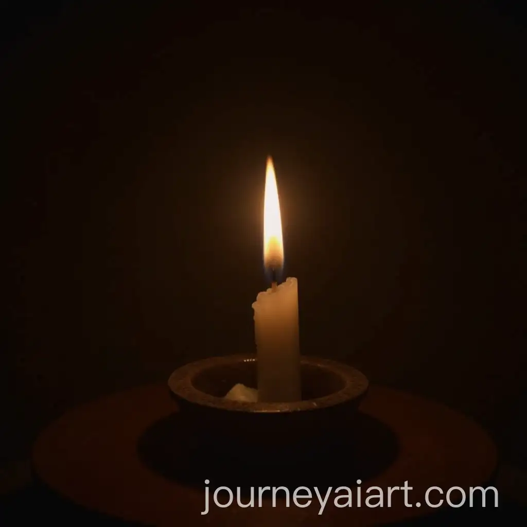 Candle-Glowing-in-a-Dark-and-Cozy-Room-Setting