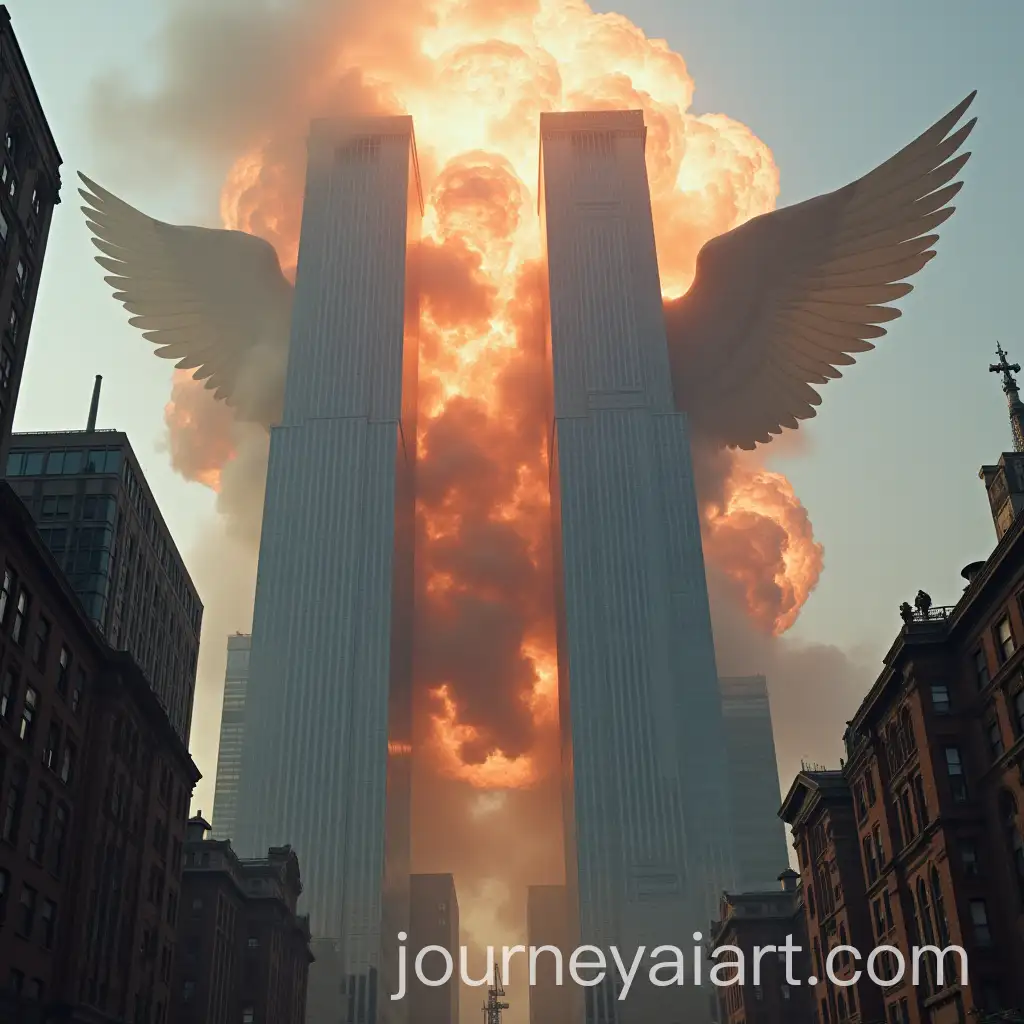 Giant-Winged-Pig-Crashes-into-Skyscrapers-in-New-York