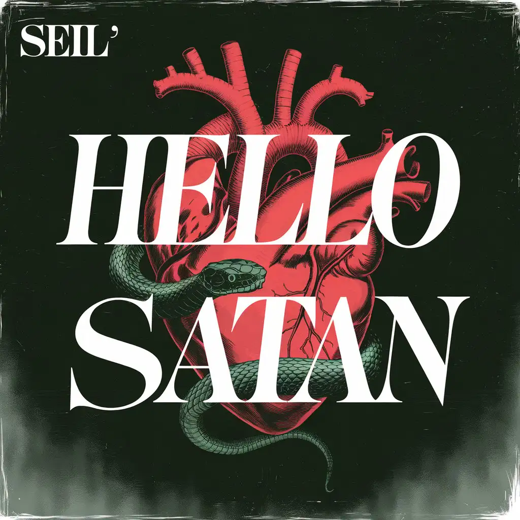 Album-Cover-for-Song-Hello-Satan-by-Female-Artist-SEIL