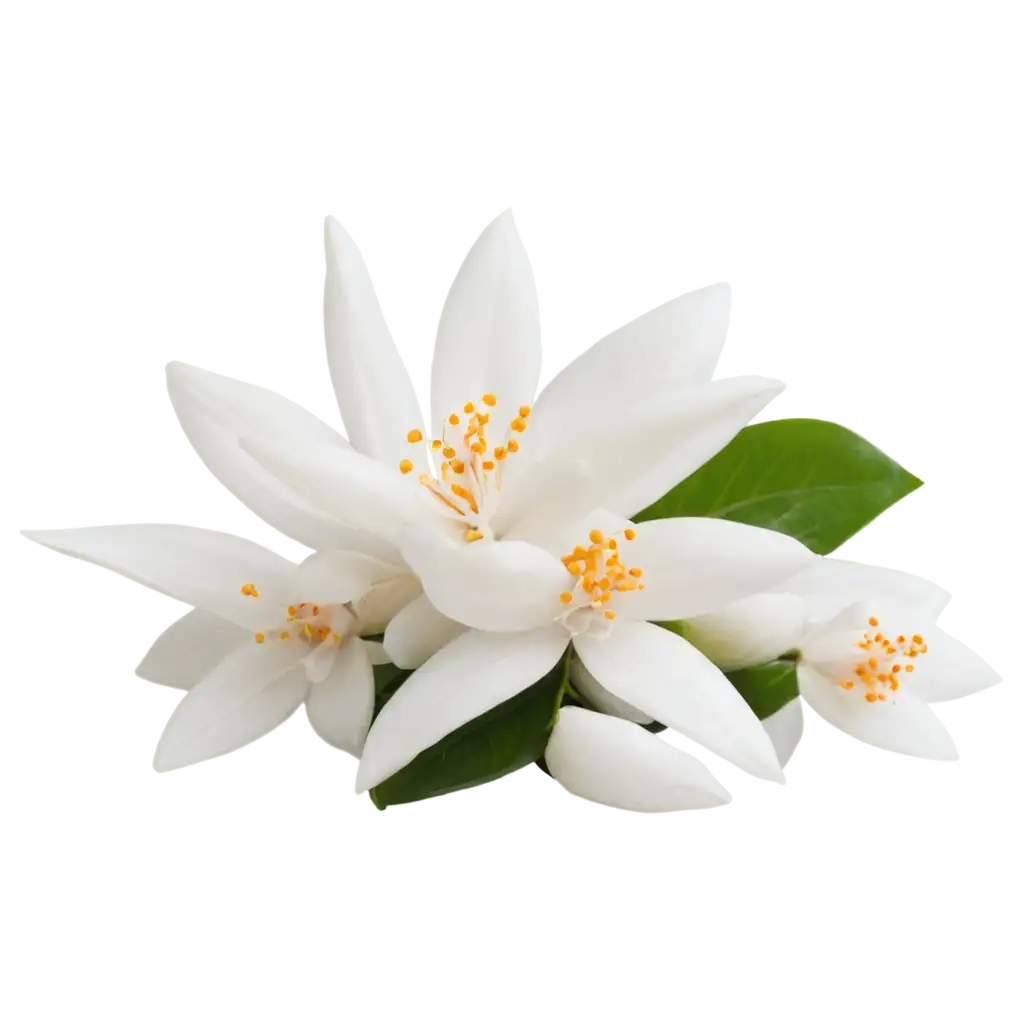 HighQuality-PNG-of-Neroli-Flowers-CloseUp-Photography-for-Clear-Detail-and-Enhanced-Visual-Appeal