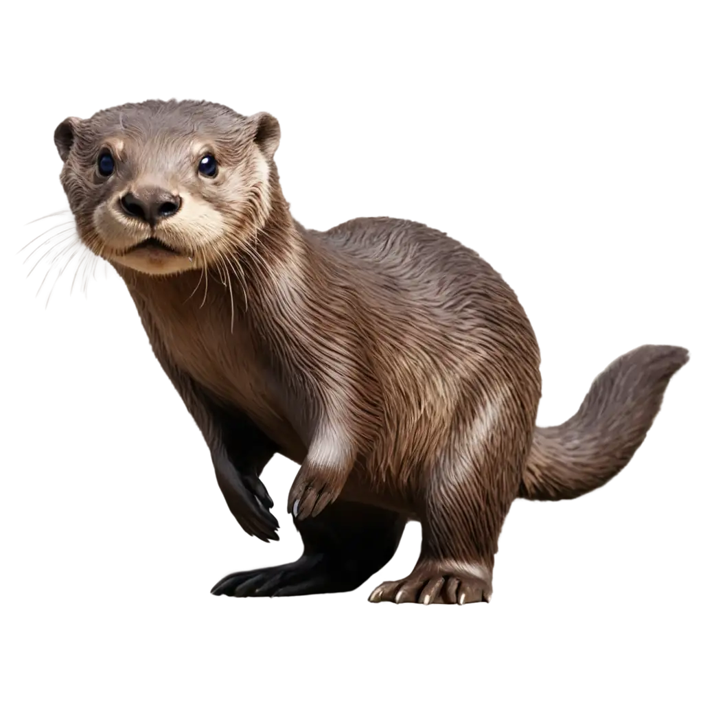 Adorable-Otter-Running-and-Jumping-PNG-ImagePNG-Otter-Image-Analysis-for-Creative-Use
