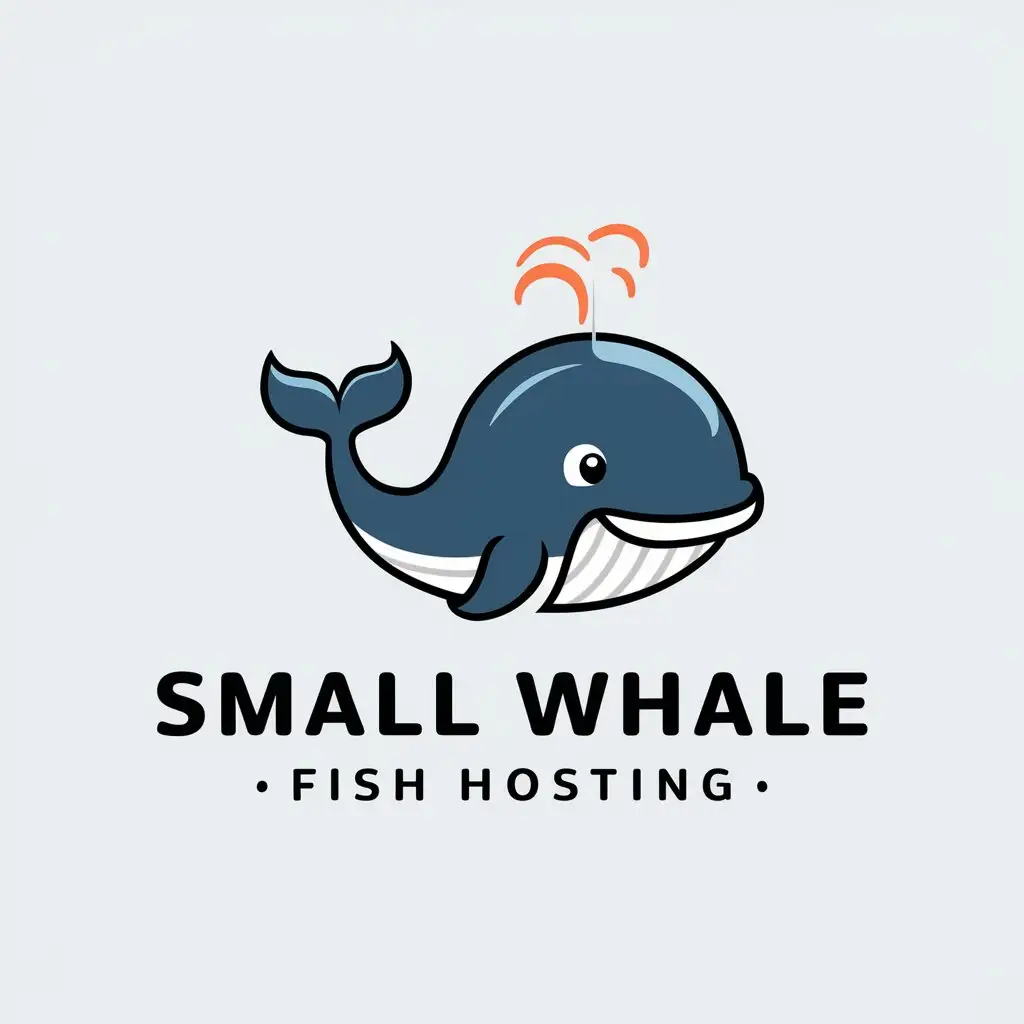 LOGO-Design-for-Small-Whale-Fish-Hosting-Whale-Symbol-in-Education-Industry