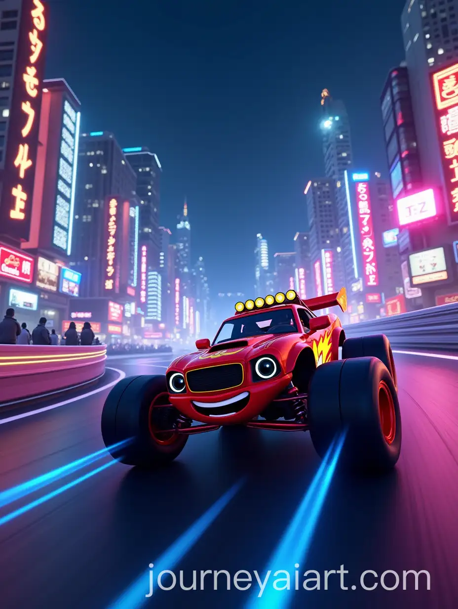 Futuristic-Neo-Tokyo-Night-Race-with-Blaze-Thunder-and-Neon-Lights