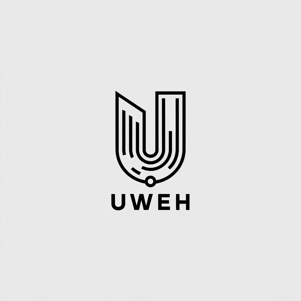 LOGO-Design-for-UWEH-Minimalist-Tech-Industry-Emblem-with-Clear-Background