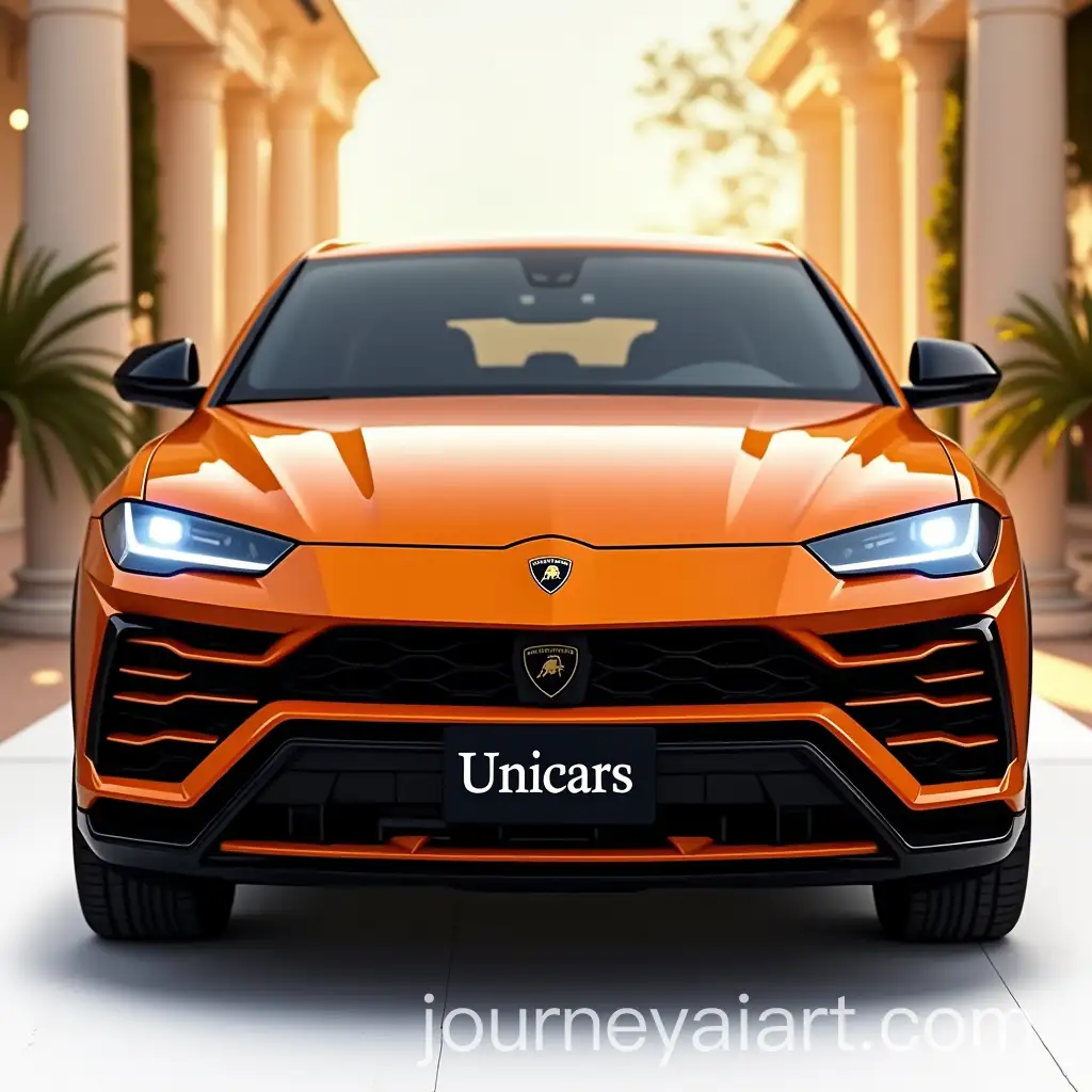 Lamborghini-Urus-inAI-Image-Prompt-Expansion-Elegant-Wedding-Party-with-Dreamy-Gold-and-White-Background