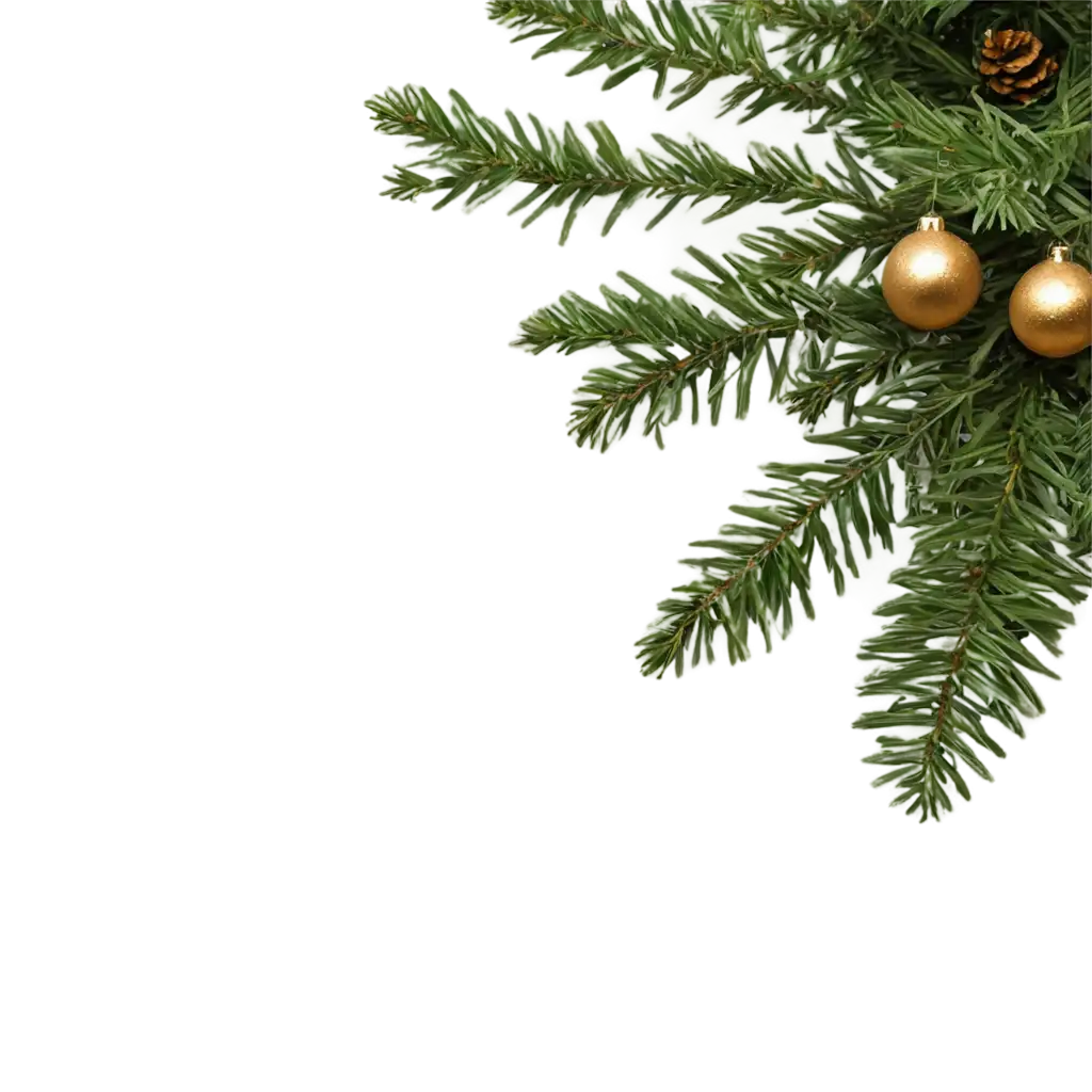 Christmas-Corner-Decoration-PNG-with-Lush-Tree-Leaves-for-Festive-Spaces