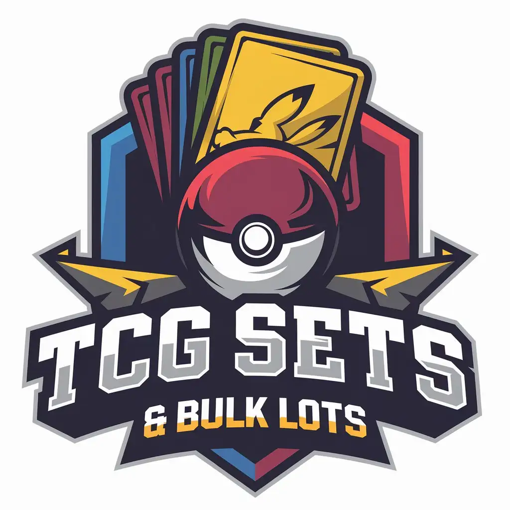 LOGO Design for TCG Sets Bulk Lots Bundle of Pokmon Cards with Retail Industry Focus