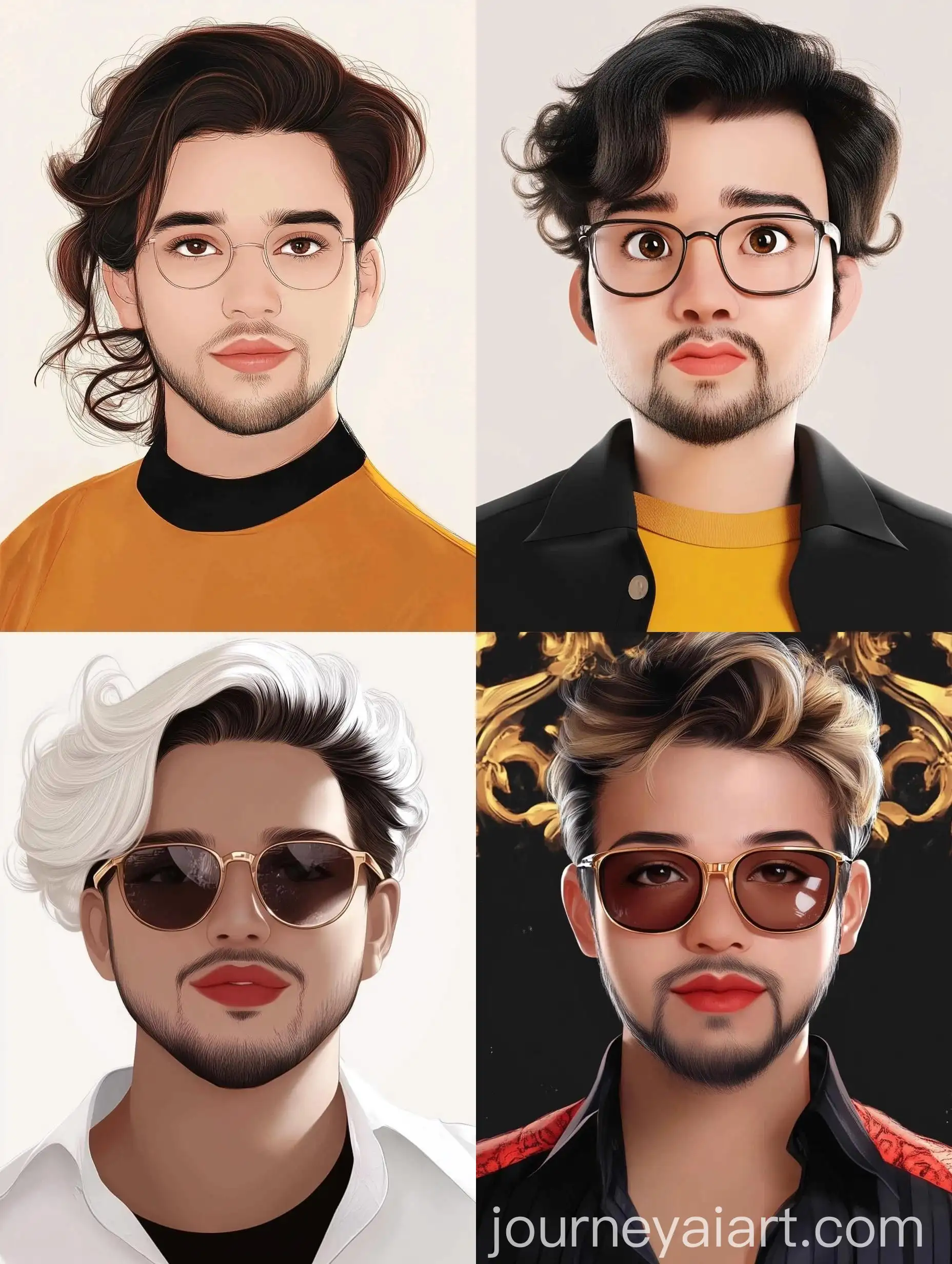 Stylish-and-Cartoonish-Adventure-in-a-Colorful-Landscape