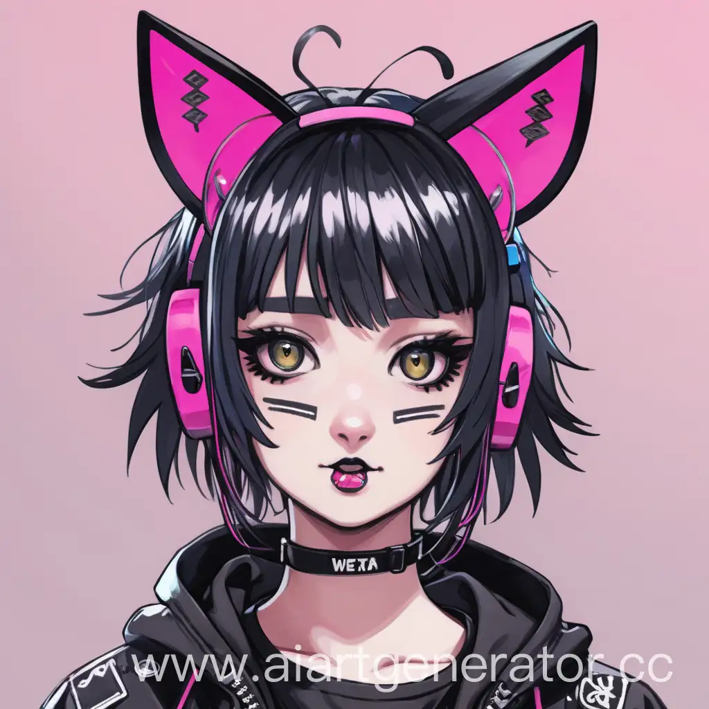 Hyper-Punk-Girl-with-Cat-Ears